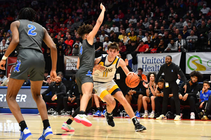 Lutheran East vs Ottawa-Glandorf boys basketball state championship Ben Jackson26